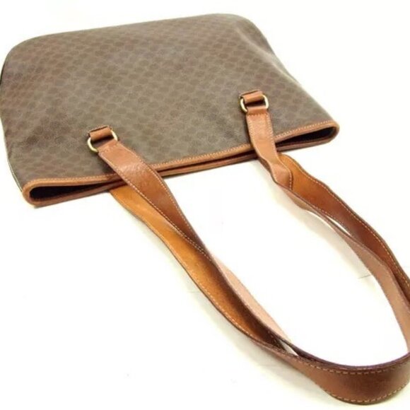 Celine Tote bag Macadam Brown Woman Authentic Used - Picture 7 of 13